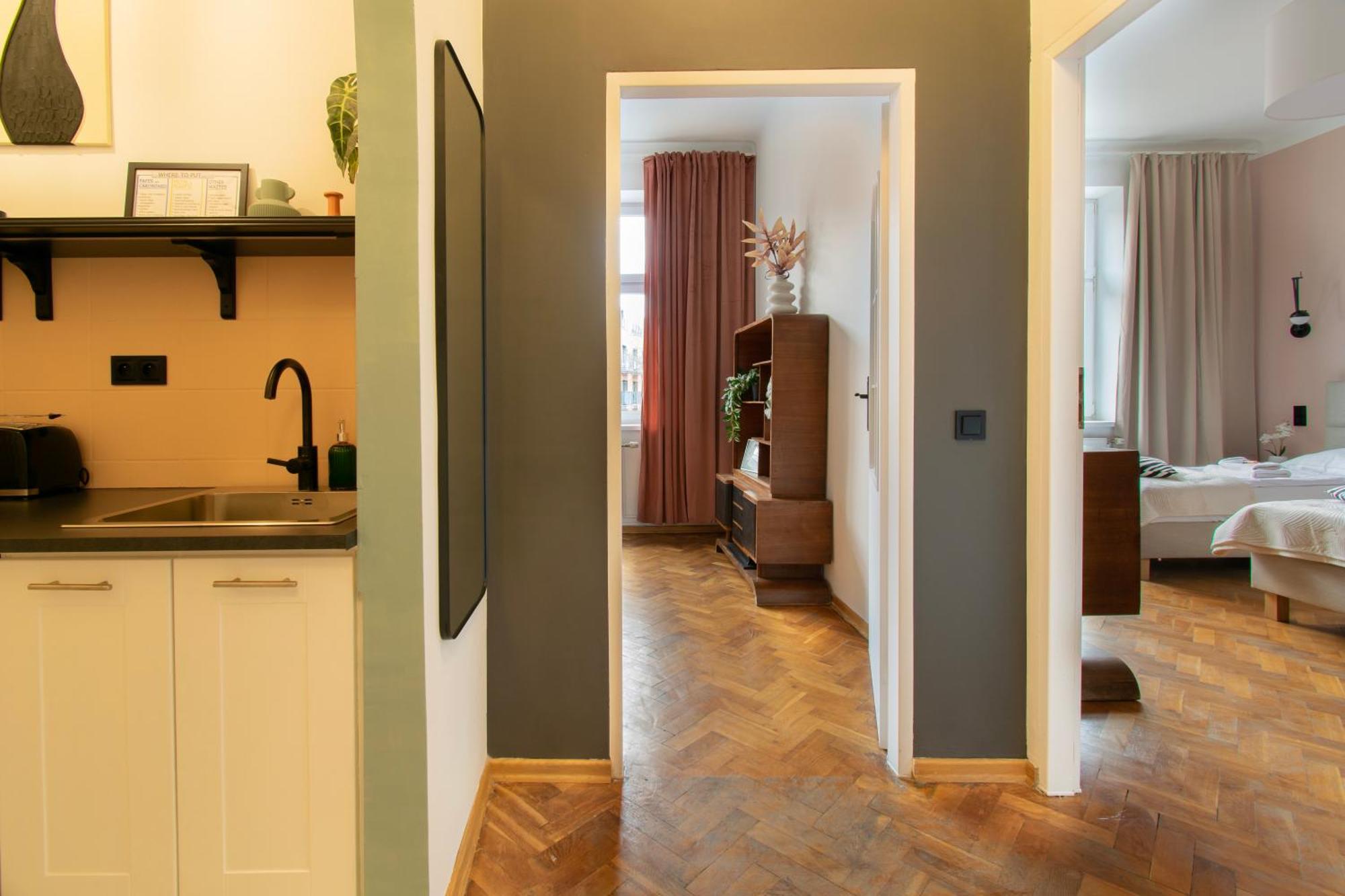 Central Apartments Warszawska Street クラクフ エクステリア 写真